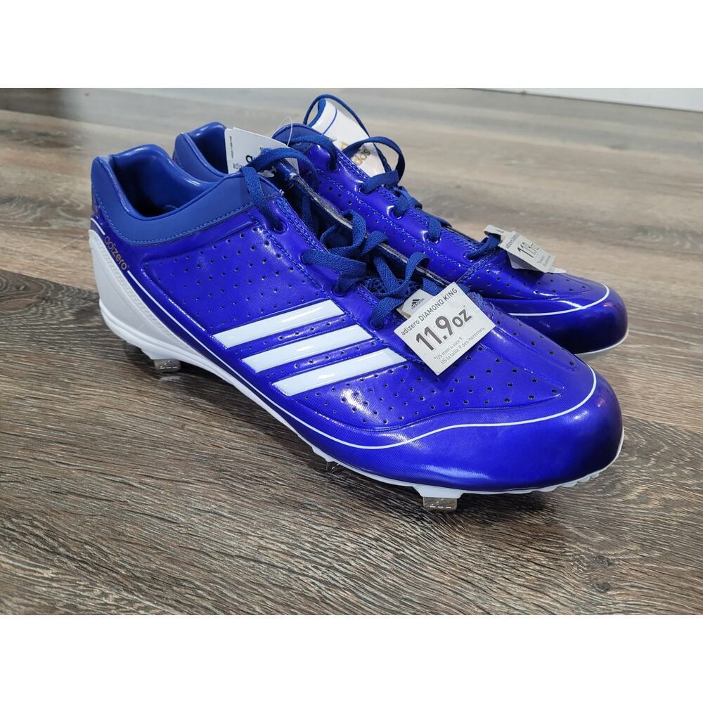 Adidas asiZero Diamond King Low Baseball Men's Cleats size‎ 11.5
